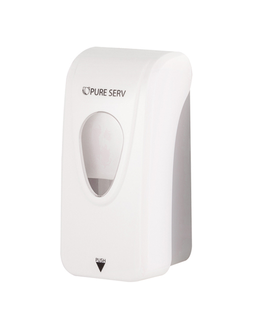 เครื่องจ่ายสบู่เหลวติดผนัง รุ่น PS-106 จ่ายน้ำยางายและรวดเร็ว